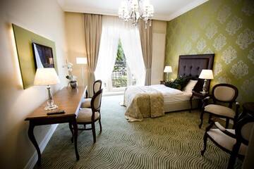 Фото номера Одноместный номер Отель Rezydencja Luxury Hotel Bytom Piekary Śląskie г. Пекары-Слёнске 2