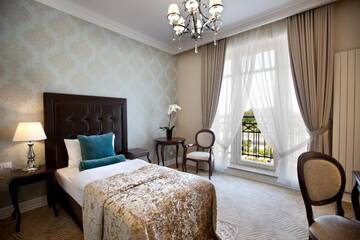 Фото номера Одноместный номер Отель Rezydencja Luxury Hotel Bytom Piekary Śląskie г. Пекары-Слёнске 5