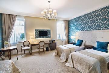 Фото номера Семейный номер Отель Rezydencja Luxury Hotel Bytom Piekary Śląskie г. Пекары-Слёнске 3