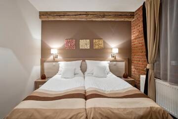 Фото номера Двухместный номер с 1 кроватью или 2 отдельными кроватями Отель Hotel Stara Kamienica г. Пекары-Слёнске 4
